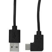 StarTech-com-USB2AC1MR-1m-USB-A-USB-C-Zwart-USB-kabel