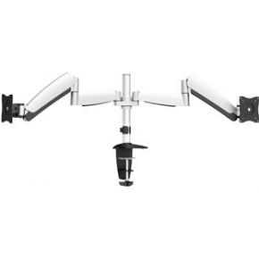 Equip 650113 27 Klem Zwart Wit Flat Panel Bureau Steun equip kopen in de aanbieding