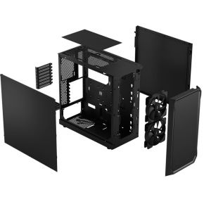 Fractal Design Focus 2 Black Solid - afbeelding 7