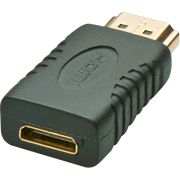 Lindy-41208-HDMI-HDMI-Mini-Zwart-kabeladapter-verloopstukje