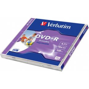 Verbatim Dvdr Printable 47Gb 1Stuks verbatim kopen in de aanbieding