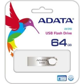 Adata Uv310 16Gb Usb 31 31 Gen 2 Type A Zilver Flash Drive adata kopen in de aanbieding