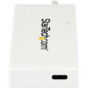 StarTech-com-4-poorts-USB-C-hub-USB-C-naar-1x-USB-C-en-3x-USB-A-USB-3-0-hub-wit