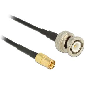 Delock 3M Bncsmb 3M Bnc Smb Zwart Coax Kabel delock kopen in de aanbieding