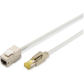 Assmann Digitus Dk 1741 Cp 020 2M Cat6A Sftp S Stp Grijs Netwerkkabel assmann kopen in de aanbieding