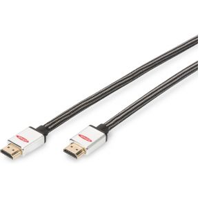Assmann Ednet 84484 10M Hdmi Zwart Zilver Kabel assmann kopen in de aanbieding