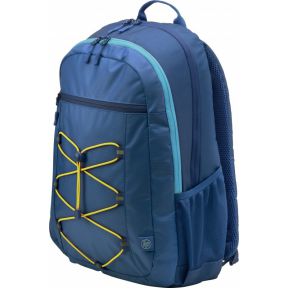 Hp Active Navy Blueyellow Stofweefsel Blauw Geel Rugzak hp kopen in de aanbieding
