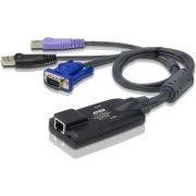 Aten KA7177-AX Zwart, Blauw, Paars toetsenbord-video-muis (kvm) kabel