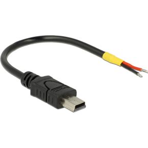 DeLOCK 85251 0.1m Mini-USB B Zwart USB-kabel