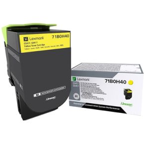 Lexmark 71B0H40 Lasertoner Geel Toners Lasercartridge lexmark kopen in de aanbieding
