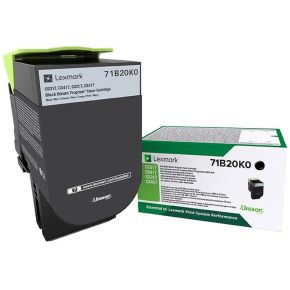 Lexmark 71B20K0 Lasertoner 3000Paginas Zwart Toners Lasercartridge lexmark kopen in de aanbieding
