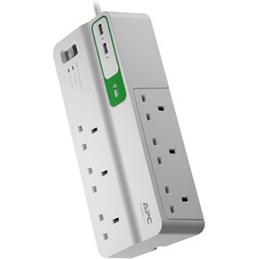 Apc Pm6U Uk 6Ac Outlets 230V 2M Wit Overspanningsbeveiliging apc kopen in de aanbieding