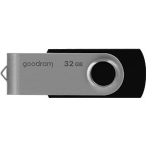 Goodram 32GB USB 2.0 32GB USB 2.0 Type-A Zwart, Zilver USB flash drive