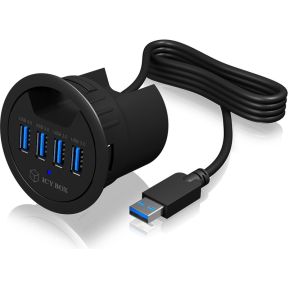 Icy Box Ib Hub1403 Usb 30 31 Gen 1 Type A 5000Mbits Zwart Hub Concentrator icy box kopen in de aanbieding Icy Box Ib Hub1403 Usb 30 31 Gen 1 Type A 5000Mbits Zwart Hub Concentrator icy box kopen in de aanbieding