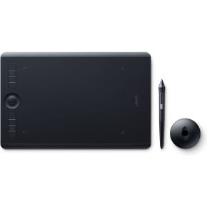Wacom Intuos Pro 5080Lpi 224 X 148Mm Usbbluetooth Zwart Grafische Tablet wacom kopen in de aanbieding