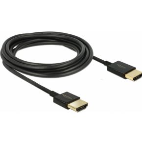 DeLOCK 85117 0.25m HDMI HDMI Zwart HDMI kabel
