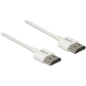 Delock 85121 0.5m HDMI HDMI Wit HDMI kabel