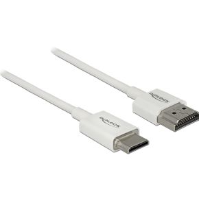 Delock 85142 1M Hdmi Mini Wit Kabel delock kopen in de aanbieding