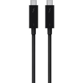 Belkin F2Cd085Bt2M Blk 2M 40Gbits Zwart Thunderbolt Kabel belkin kopen in de aanbieding Belkin F2Cd085Bt2M Blk 2M 40Gbits Zwart Thunderbolt Kabel belkin kopen in de aanbieding