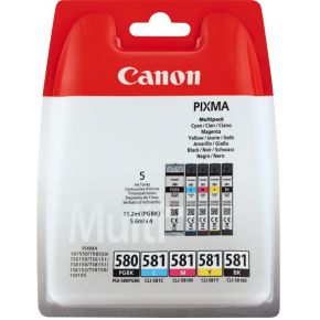 Canon PGI-580/CLI-581 Multipack BK/C/M/Y 5-cartridges