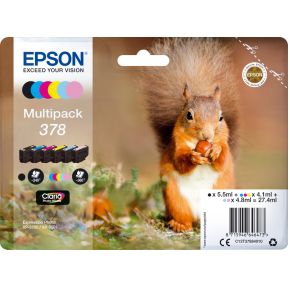 Epson 378 Zwart Cyaan Lichtyaan Lichtmagenta Geel Inktcartridge epson kopen in de aanbieding