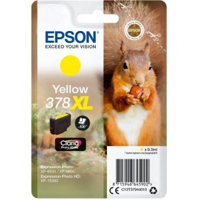 Epson 378XL 9.3ml Gele inktcartridge