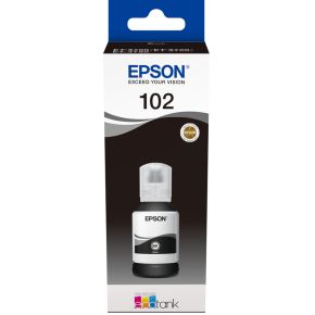 Epson 102 127ml Zwart inktcartridge voor de Ecotank