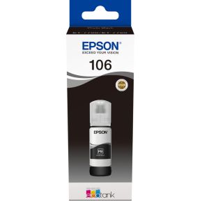 Epson 106 70ml Zwart inktcartridge voor de Ecotank