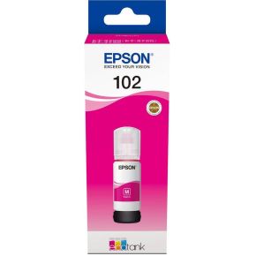 Epson 102 70ml Magenta inktcartridge voor de Ecotank