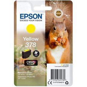 Epson 378 4.1ml Gele inktcartridge