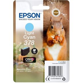 Epson 378 4.8ml Licht-Cyaan inktcartridge