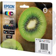 Epson-Multipack-202XL-13-8ml-550pagina-s-650pagina-s-Zwart-Cyaan-Foto-zwart-Geel-inktcartridge