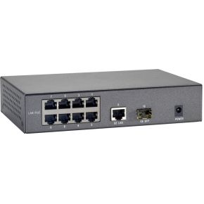 LevelOne FGP-1000 Fast Ethernet (10/100) Grijs - [FGP-1000W65] netwerk switch