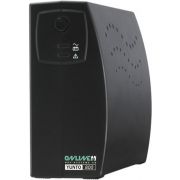 ONLINE USV-Systeme YUNTO 800 Line-Interactive 800VA 3AC-uitgang(en) Compact Zwart UPS