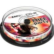 Emtec 52x, 10 pack CD-R 700MB 10stuk(s)