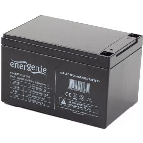 Energenie Gembird Bat 12V12Ah Sealed Lead Acid Vrla 12Ah 12V Ups Accu energenie kopen in de aanbieding