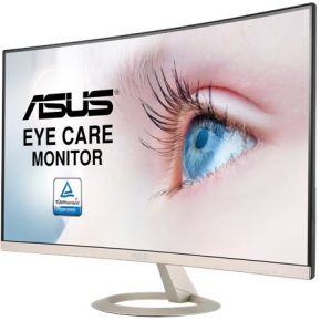 Asus Vz27Vq 27In Wled 1920X1080 27 Full Hd Va Zwart Goud Computer Monitor asus kopen in de aanbieding
