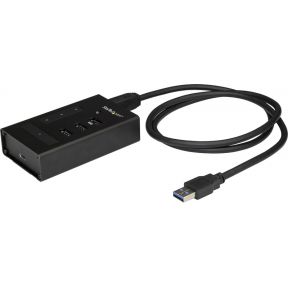 StarTech.com HB30A3A1CST USB 3.0 (3.1 Gen 1) Type-B 5000Mbit/s Zwart hub & concentrator