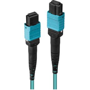 Lindy Mtp Mpo 30M Mpomtp Zwart Turkoois Glasvezel Kabel lindy kopen in de aanbieding