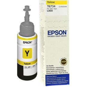 Epson T6734 Geel inktcartridge
