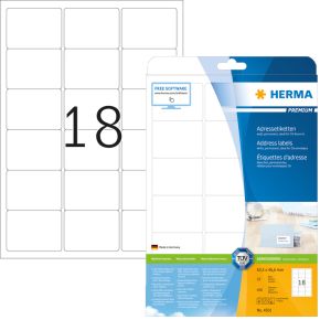 Herma 4501 Wit Adreslabels herma kopen in de aanbieding