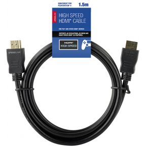Speedlink Sl 450101 Bk 150 15M Hdmi Zwart Kabel speedlink kopen in de aanbieding
