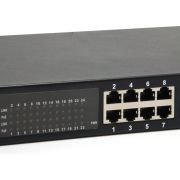 LevelOne-GEP-2421-Unmanaged-Gigabit-Ethernet-10-100-1000-Power-over-Ethernet-PoE-Zwart-GEP-24-netwerk-switch