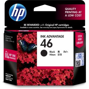 HP 46 Zwart inktcartridge
