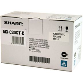 Sharp Mxc30Gtc 6000Paginas Cyaan Toners Lasercartridge sharp kopen in de aanbieding