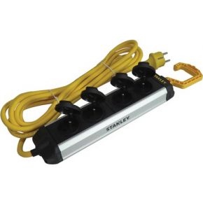 Stanley 4 Voudige Stekkerdoos Hook Met Klapdeksels En Haak Estn4Hk stanley kopen in de aanbieding