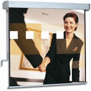 Projecta Hapro Manual 160X160 Matte White projecta kopen in de aanbieding