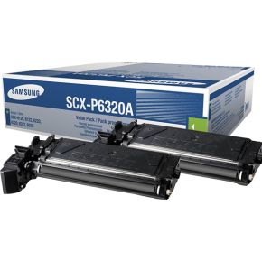 HP SA SCX-P6320A 2-PK BLK TONER- Laser cartridge Zwart