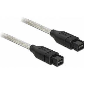 DeLOCK FireWire B/B, 1.0m 1m Grijs firewire-kabel