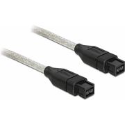 DeLOCK FireWire B/B, 1.0m 1m Grijs firewire-kabel